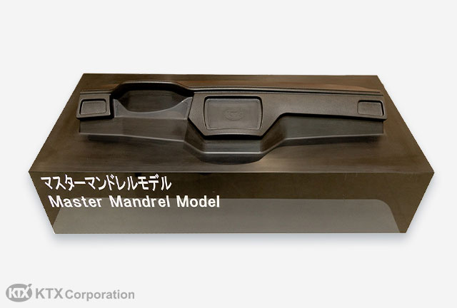 電鋳金型のマンドレルモデル Mandrel Model